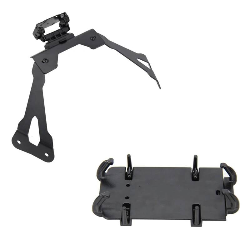 Für Kawasaki Für J300 2013-2021 Motorrad Zubehör Smart Navigation GPS Platte Halterung Anzupassen Halter Kit Motorrad-GPS-Navigationshalterung(A and B) von Ggwqoops