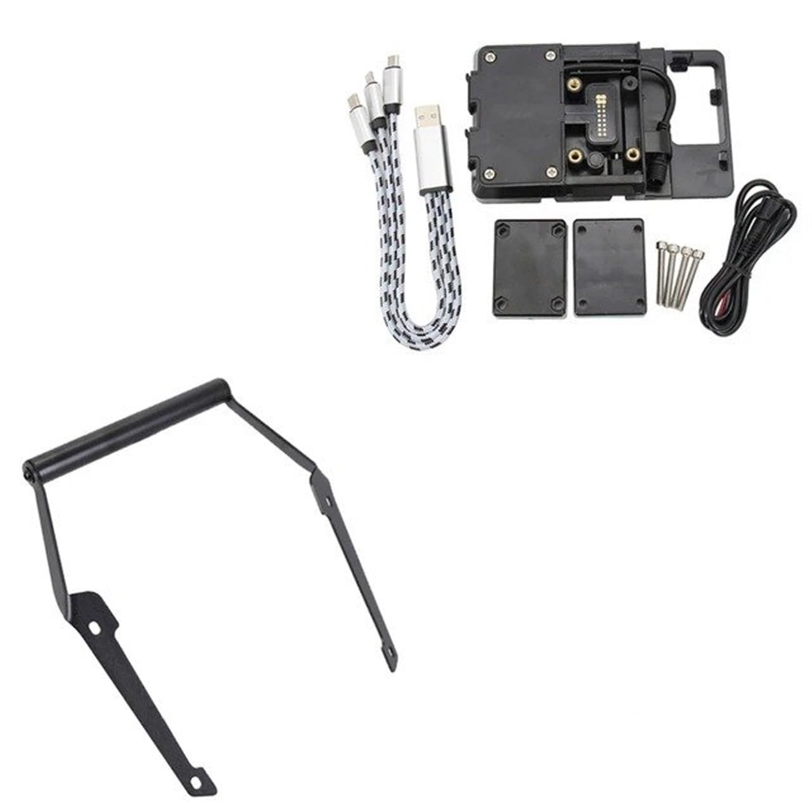 Für NC750D 2014-2020 Motorrad Handy Halter Stehen Navigation Halterung Motorrad-GPS-Navigationshalterung(B and 22mm) von Ggwqoops