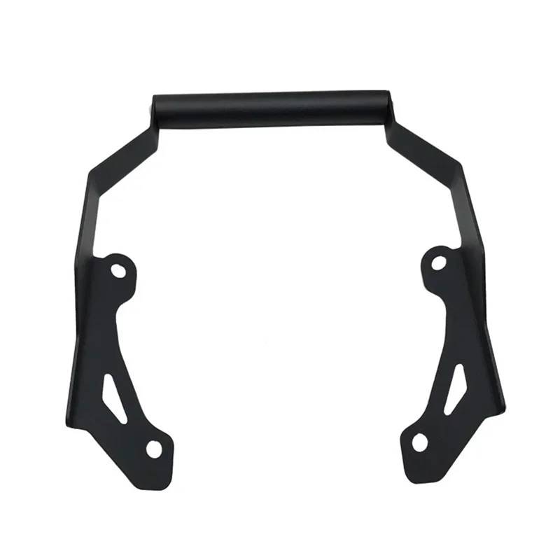 Für NC750X 2021-2024 Navigation Halterung Front Bar Telefon GPS Halter Halterung Ständer Motorrad-GPS-Navigationshalterung(Black) von Ggwqoops