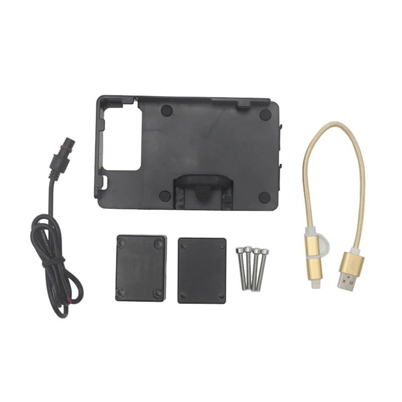 Für Tracer 700 2016-2020 Motorrad Zubehör GPS Navigation Platte Halterung Windschutzscheibe Ständer Telefon Handy Halter Motorrad-GPS-Navigationshalterung(A) von Ggwqoops