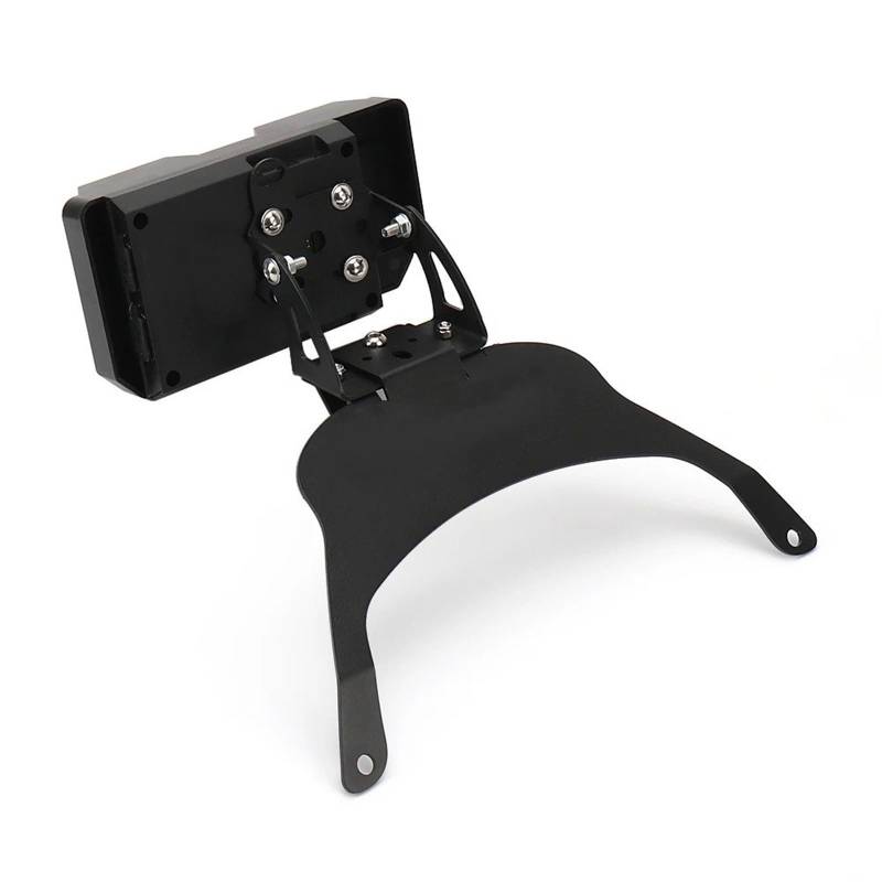 Für Tricity Schwarz Motorrad Zubehör Ständer Halter Telefon Handy GPS Navigation Platte Halterung Motorrad-GPS-Navigationshalterung(Wireless - kit) von Ggwqoops
