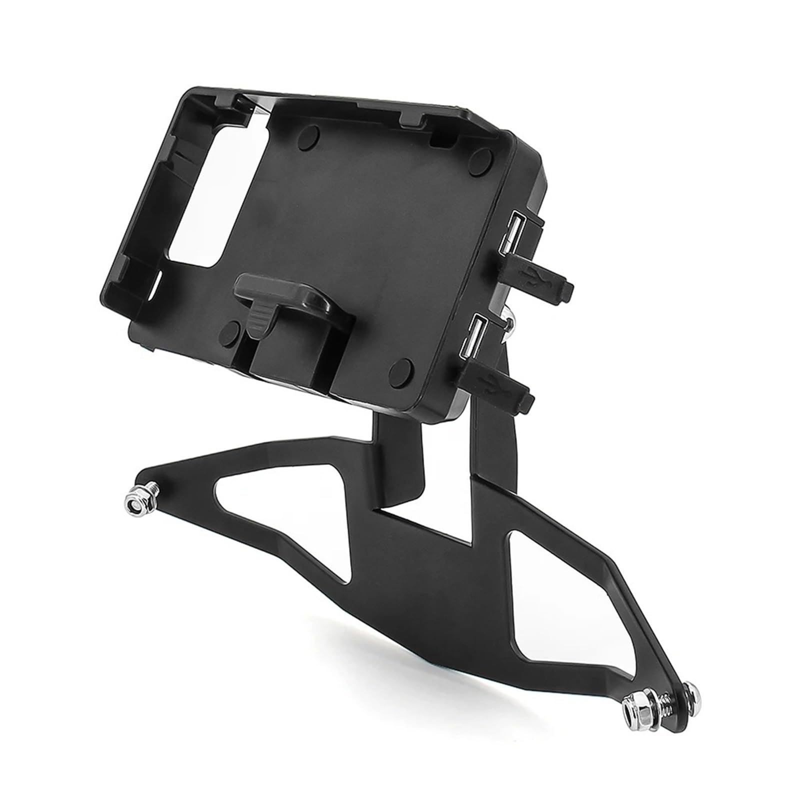 Für VFR1200X 2012-2017 Motorrad Windschutzscheibenhalterung Navigation Halterung GPS Smartphone Halter Motorrad-GPS-Navigationshalterung(Combination B) von Ggwqoops