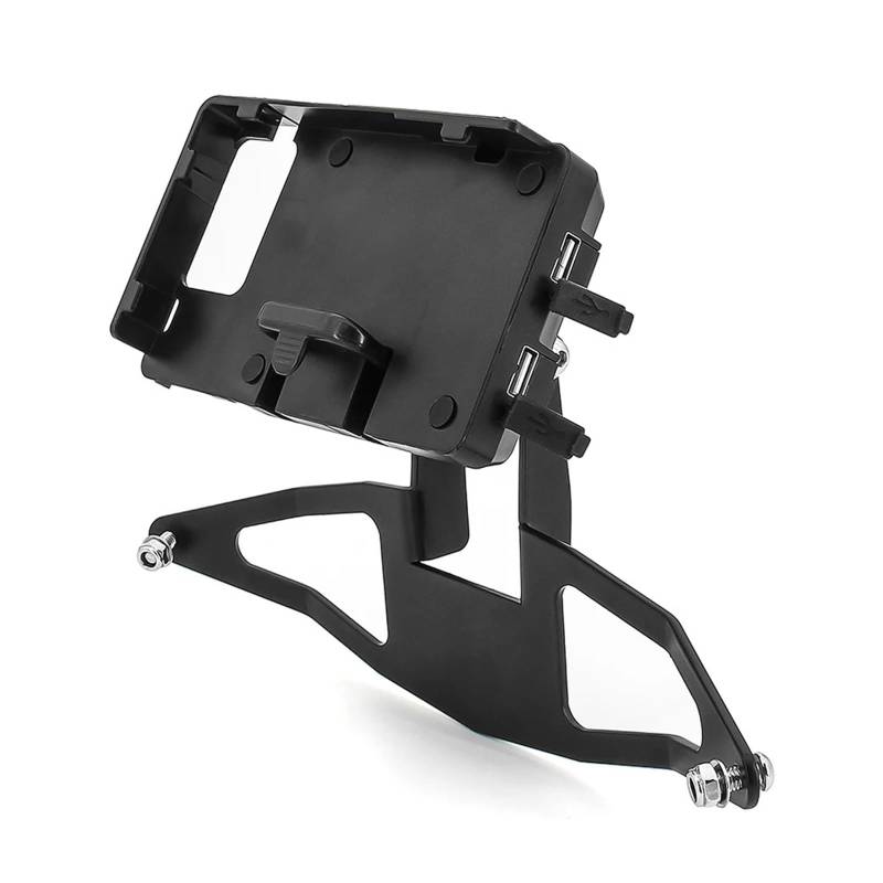 Für VFR1200X 2012-2017 Motorrad Windschutzscheibenhalterung Navigation Halterung GPS Smartphone Halter Motorrad-GPS-Navigationshalterung(Combination B) von Ggwqoops