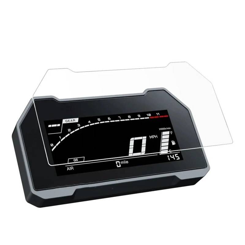 Für YZF R7 Für YZF-R7 R7 2021 2022 2023 2024 Motorrad Instrument Dashboard Cluster Kratzschutz Film Displayschutzfolie Armaturenbrett Tacho Displayschutzfolie(2 Set) von Ggwqoops