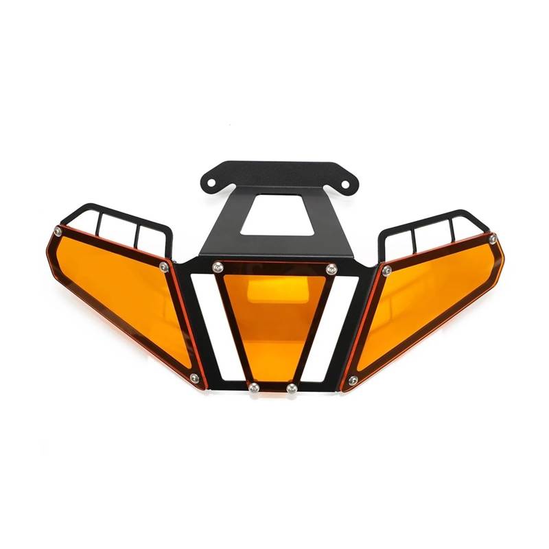 Motorrad-Scheinwerferabdeckung Für Aprilia Für Tuareg 660 Motorrad Schutz Grille Schützen Scheinwerfer Kopf Licht Schutz Schutz Abdeckung Scheinwerfer Abdeckung(Orange) von Ggwqoops