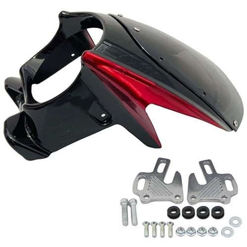 Motorrad-Scheinwerferabdeckung Für CB400 Für CB1300 Für VTEC Motorradteile Nachrüstung 7 Zoll Scheinwerferschirm Scheinwerfer Obere Verkleidung Montagehalterung Scheinwerfer Abdeckung(1) von Ggwqoops