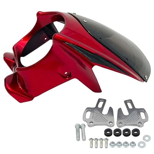 Motorrad-Scheinwerferabdeckung Für CB400 Für CB1300 Für VTEC Motorradteile Nachrüstung 7 Zoll Scheinwerferschirm Scheinwerfer Obere Verkleidung Montagehalterung Scheinwerfer Abdeckung(7) von Ggwqoops