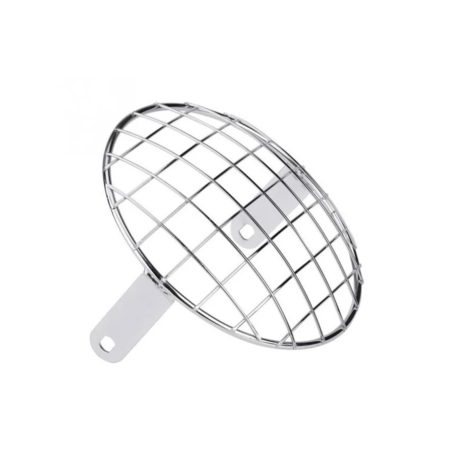 Motorrad-Scheinwerferabdeckung Für Cafe Für Racer Scheinwerferabdeckung Motorrad Scheinwerfergitter Grillschutz Frontlampengitter Abdeckungsschutz Scheinwerfer Abdeckung(Silver A) von Ggwqoops