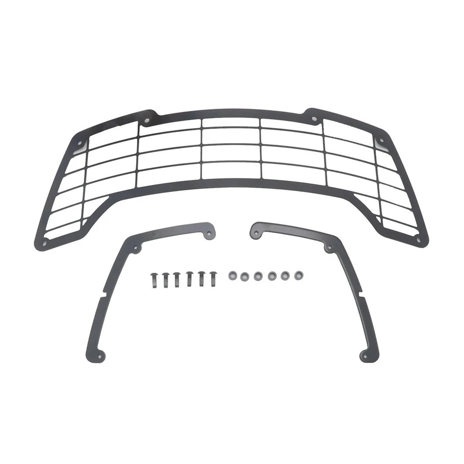 Motorrad-Scheinwerferabdeckung Für PAN Für AMERICA 1250 Für PA1250 Motorrad Aluminium Scheinwerferschutz Kühlergrill Schutzabdeckung Schutzgrill Scheinwerfer Abdeckung(Black) von Ggwqoops