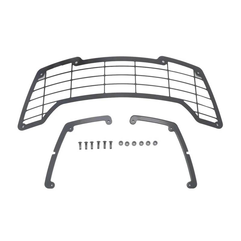 Motorrad-Scheinwerferabdeckung Für PAN Für AMERICA 1250 Für PA1250 Motorrad Aluminium Scheinwerferschutz Kühlergrill Schutzabdeckung Schutzgrill Scheinwerfer Abdeckung(Black) von Ggwqoops