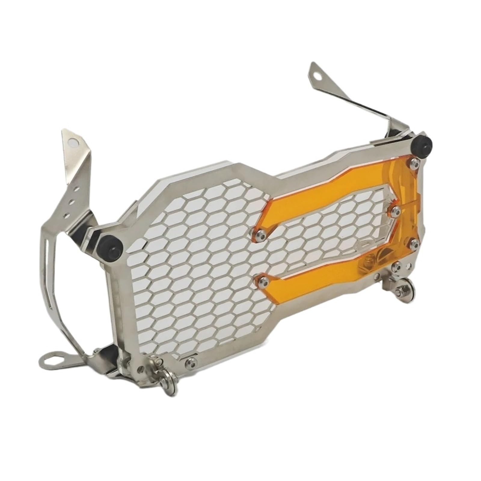 Motorrad-Scheinwerferabdeckung Für R 1250 GS Für 1250GS Für ADV Motorrad Scheinwerferschutz Kühlergrillschutzabdeckung Schutzgrill Scheinwerfer Abdeckung(Stainless steel O) von Ggwqoops