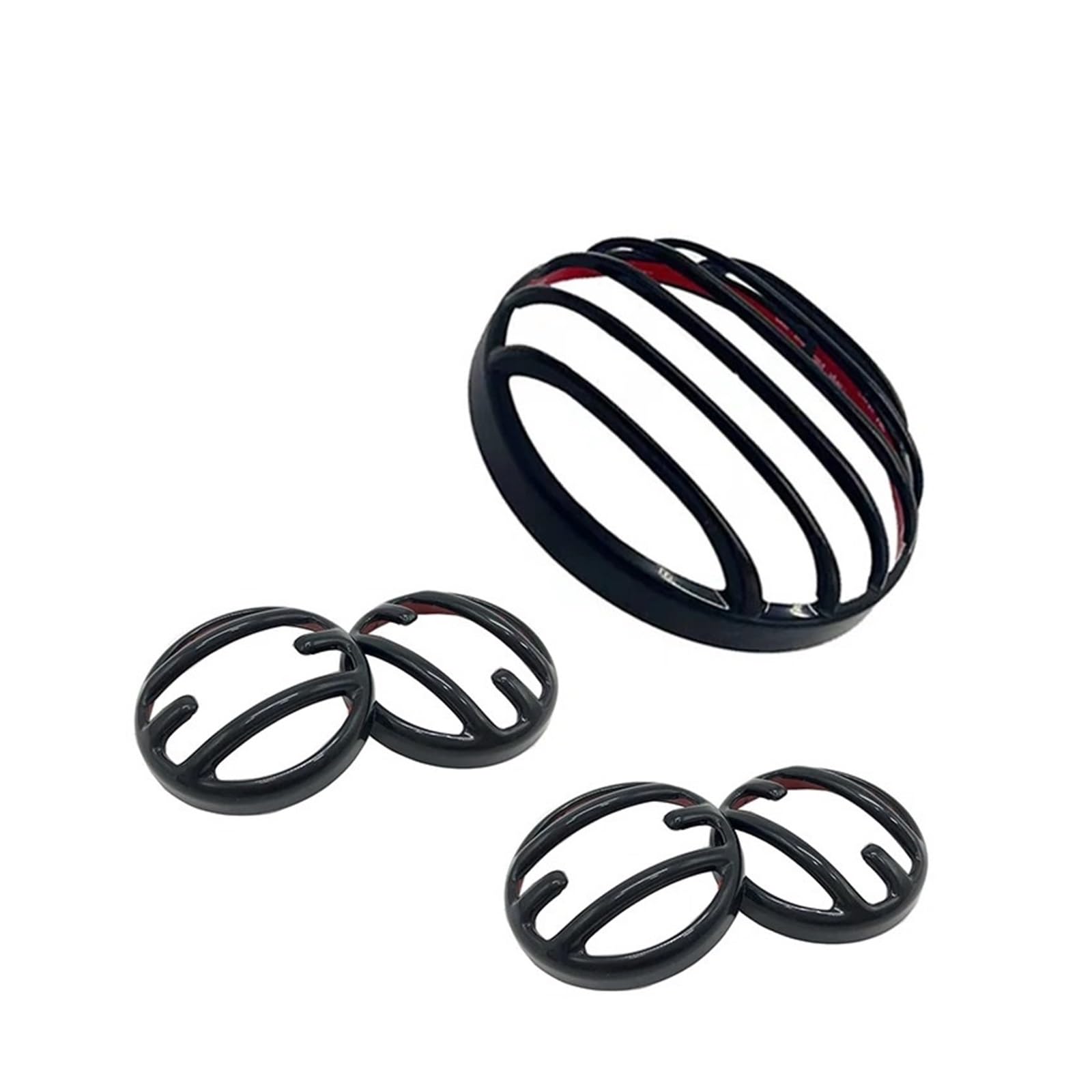 Motorrad-Scheinwerferabdeckung Für Rebel Für CMX 500 300 1100 2020 2021 2022 2023 Schwarz Scheinwerfer Blinker Rücklicht Grill Abdeckungen Modell Scheinwerfer Abdeckung(CMX300 A) von Ggwqoops