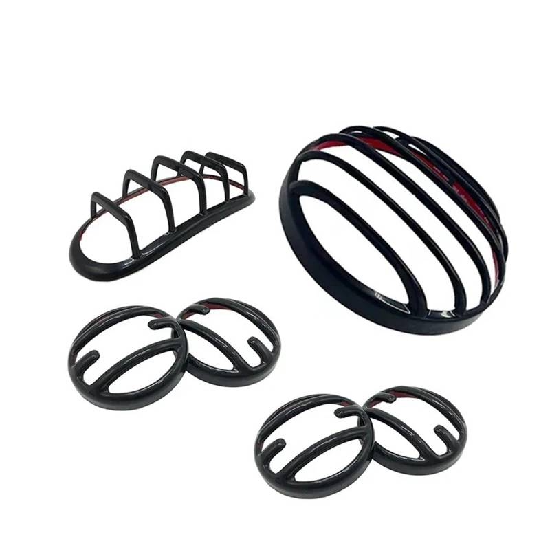 Motorrad-Scheinwerferabdeckung Für Rebel Für CMX 500 300 1100 Für ABS Für CMX500 Schwarz Scheinwerfer Blinker Rücklicht Grill Coverf Scheinwerfer Abdeckung(CMX300 B) von Ggwqoops