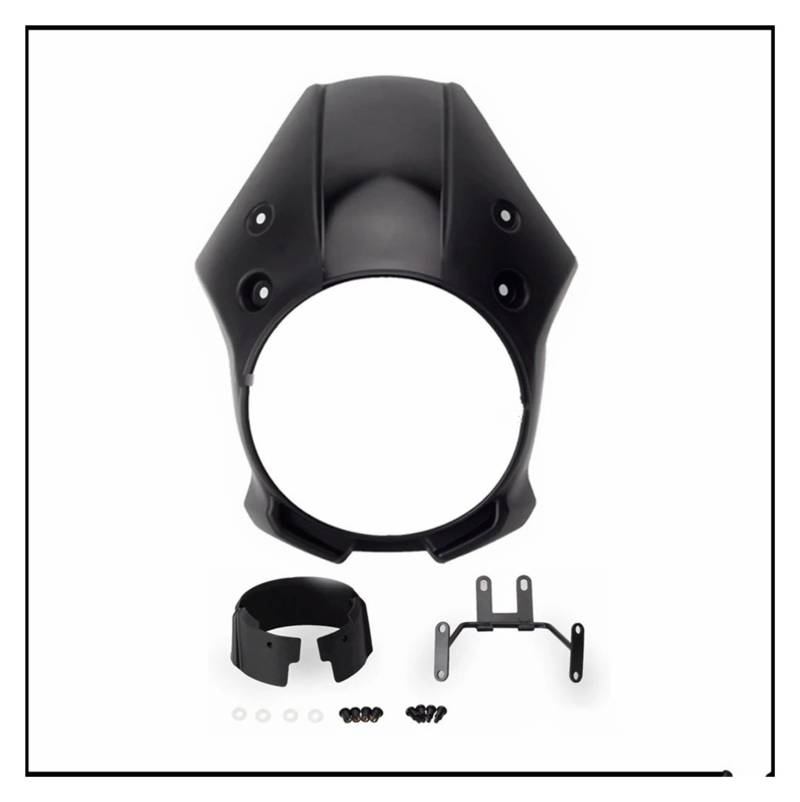 Motorrad-Scheinwerferabdeckung Für Rebel Für CMX 500 300 250 2017-2022 Motorrad Scheinwerfer Gugel Verkleidung Retro Front Grill Lichter Abdeckung Scheinwerfer Windschutzscheibe Scheinwerfer Abdeckung von Ggwqoops