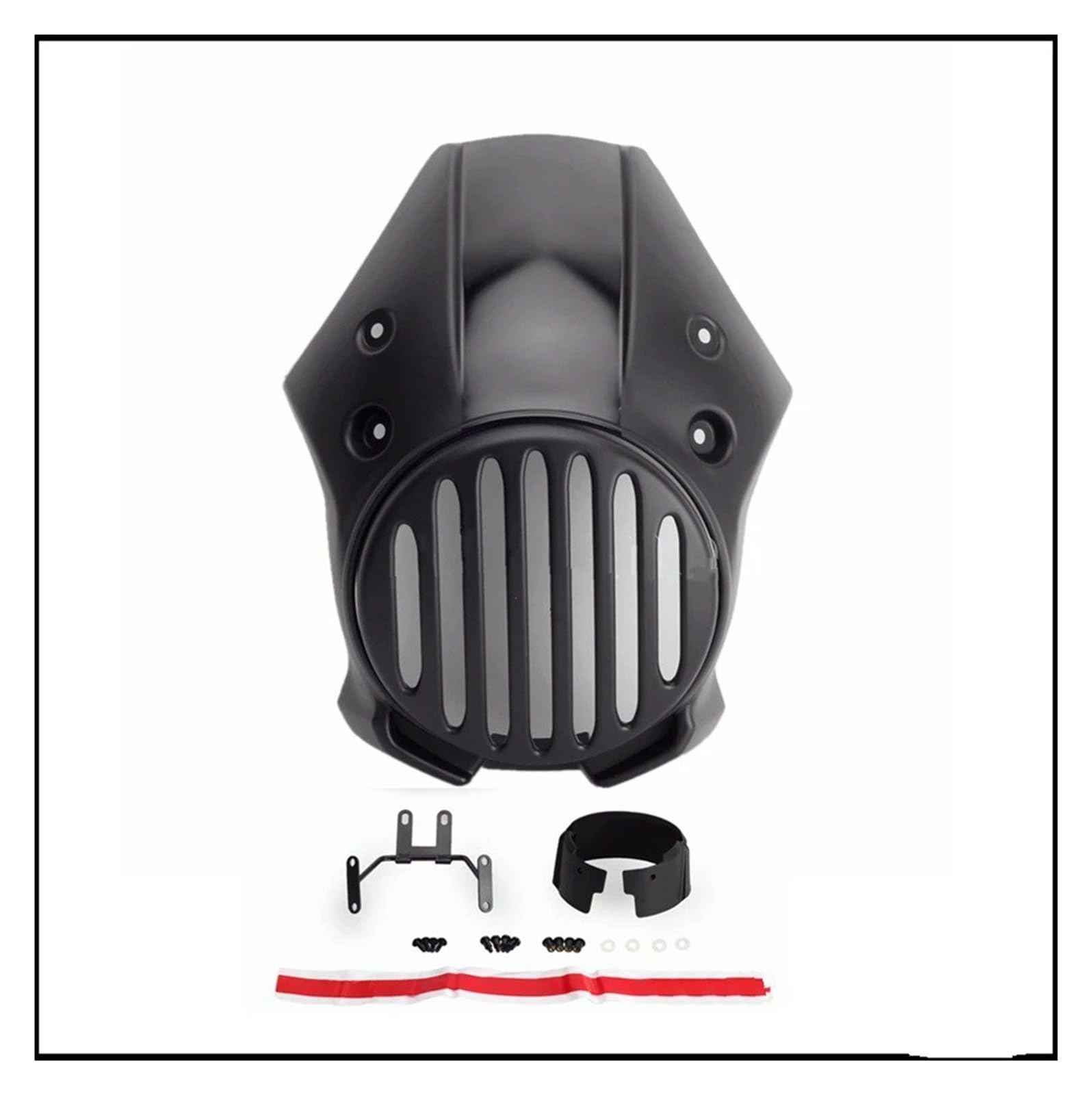 Motorrad-Scheinwerferabdeckung Für Rebel Für CMX 500 300 250 Retro Front Grill Lichter Abdeckung Scheinwerfer Windschutzscheibe Motorrad Scheinwerfer Gugel Verkleidung Scheinwerfer Abdeckung(Black Gri Motorrad-Scheinwerferabdeckung Für Rebel Für CMX 500 300 250 Retro Front Grill Lichter Abdeckung Scheinwerfer Windschutzscheibe Motorrad Scheinwerfer Gugel Verkleidung Scheinwerfer Abdeckung(Black Gri von Ggwqoops
