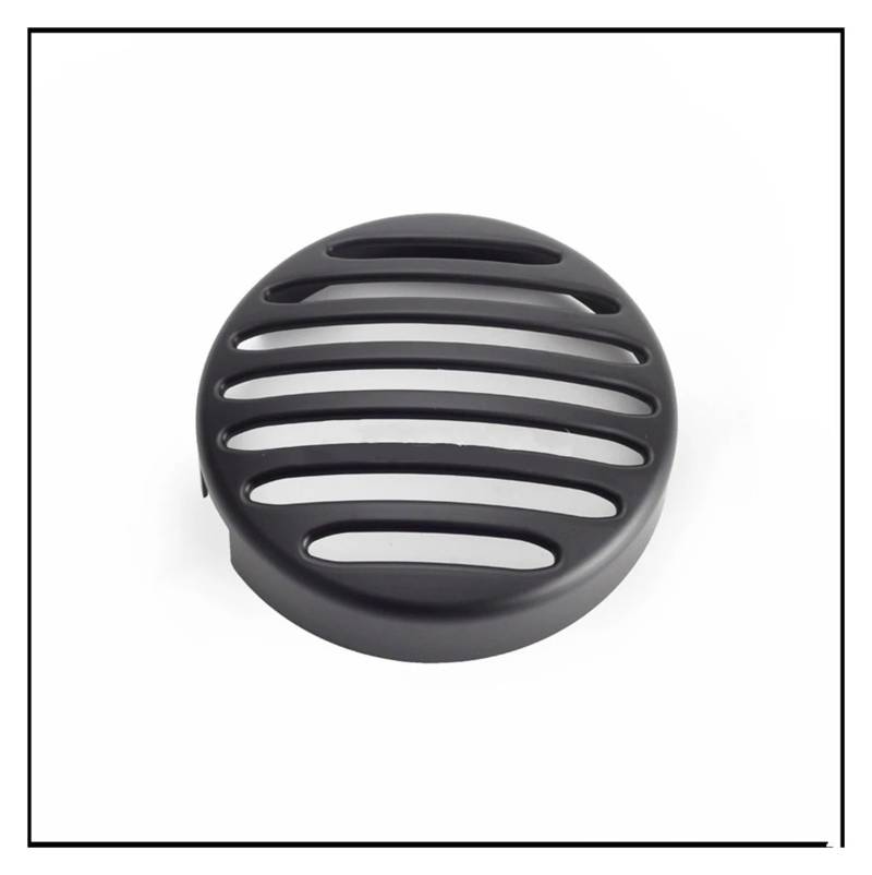 Motorrad-Scheinwerferabdeckung Für Rebel Für CMX 500 300 250 Retro Front Grill Lichter Abdeckung Scheinwerfer Windschutzscheibe Motorrad Scheinwerfer Gugel Verkleidung Scheinwerfer Abdeckung(Matte Bla von Ggwqoops