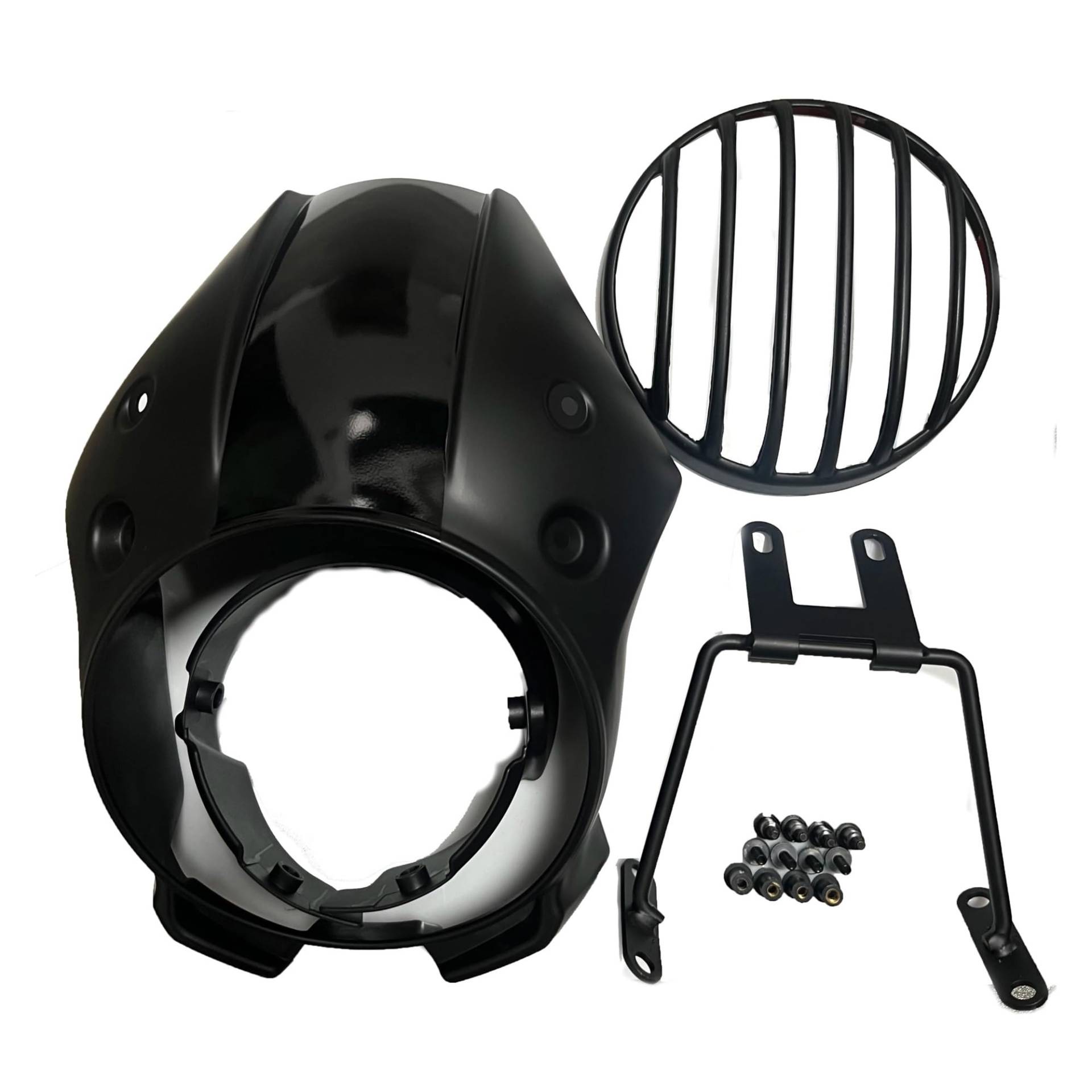 Motorrad-Scheinwerferabdeckung Für Rebel Für CMX250 Für CMX300 Für CMX500 Scheinwerferabdeckung Schutz Frontscheinwerfer Verkleidung Windschutzscheibe Scheinwerfer Abdeckung(Style 1) von Ggwqoops
