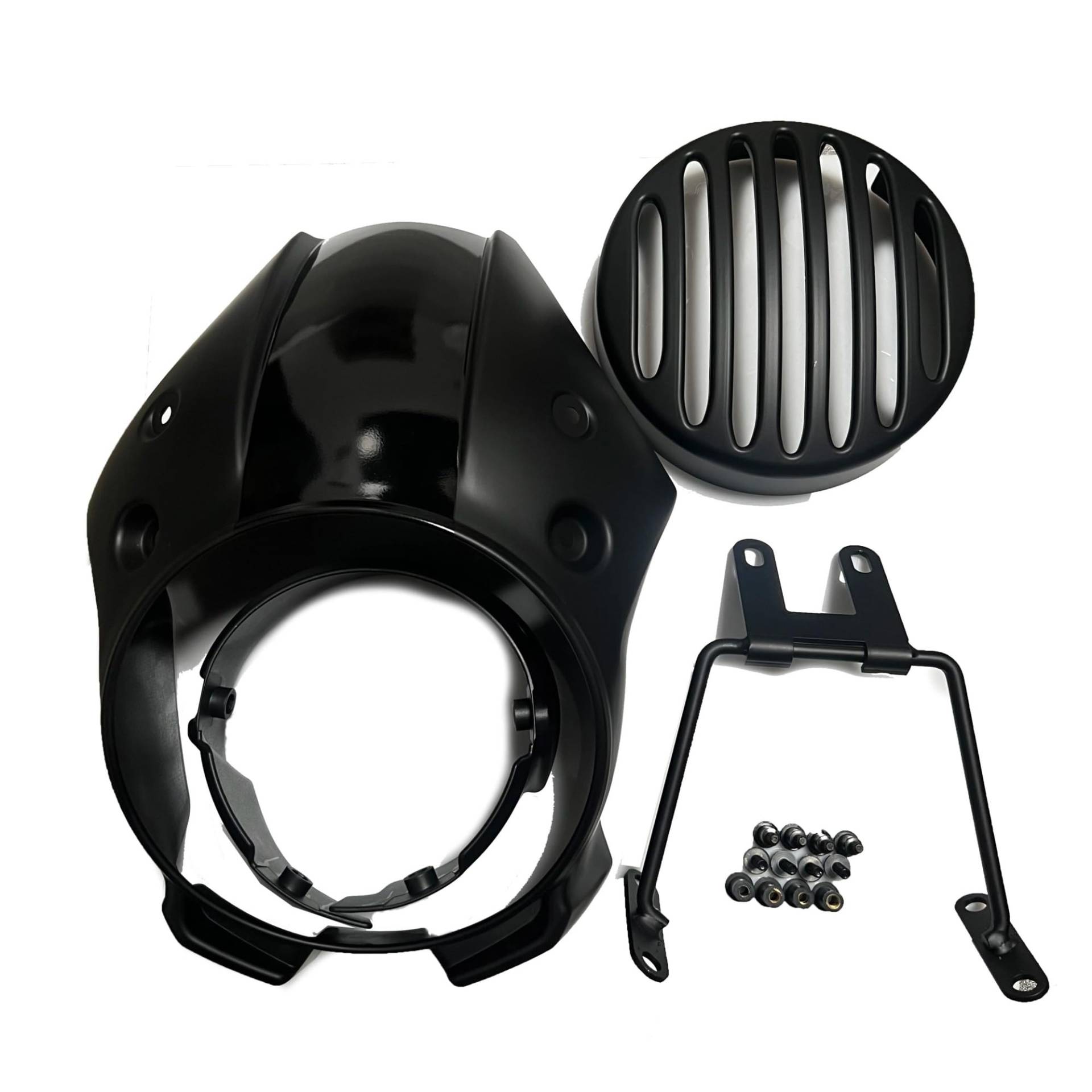 Motorrad-Scheinwerferabdeckung Für Rebel Für CMX250 Für CMX300 Für CMX500 Scheinwerferabdeckung Schutz Frontscheinwerfer Verkleidung Windschutzscheibe Scheinwerfer Abdeckung(Style 2) von Ggwqoops