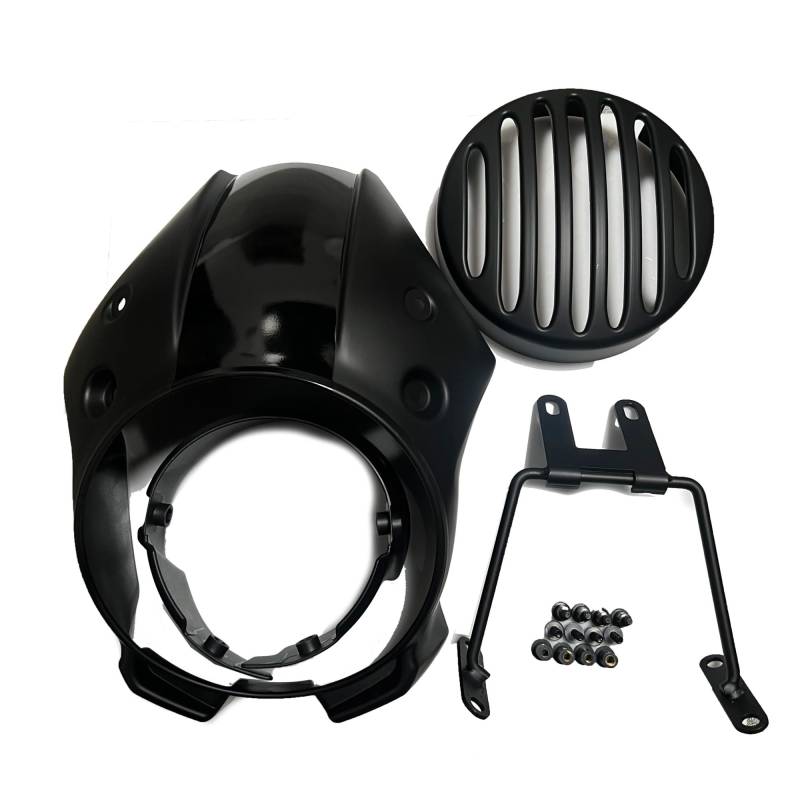 Motorrad-Scheinwerferabdeckung Für Rebel Für CMX250 Für CMX300 Für CMX500 Scheinwerferabdeckung Schutz Frontscheinwerfer Verkleidung Windschutzscheibe Scheinwerfer Abdeckung(Style 2) von Ggwqoops