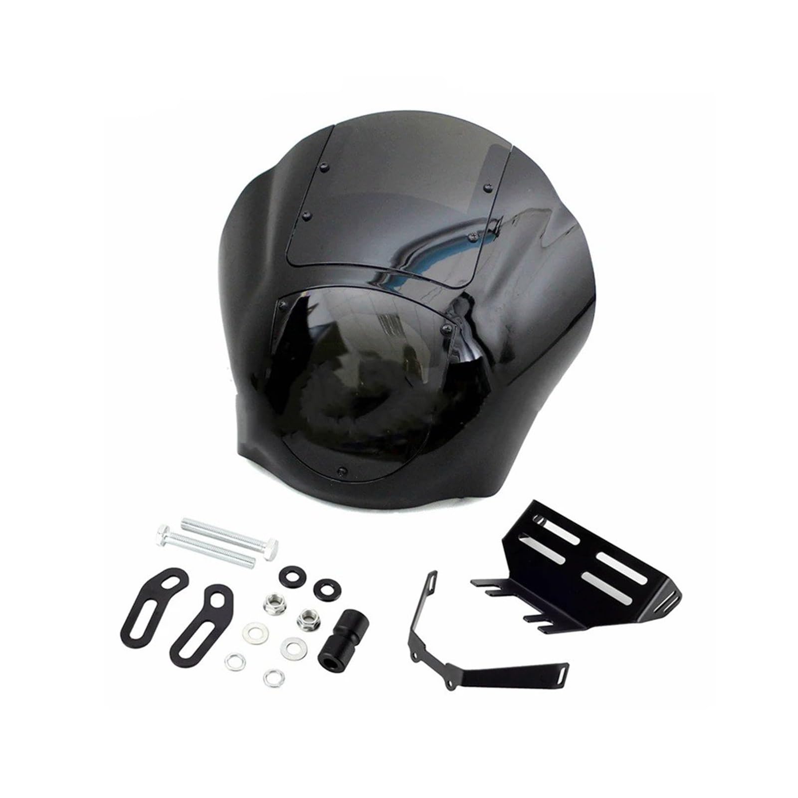 Motorrad-Scheinwerferabdeckung Für Softail Für Low Für Rider S Für FXLRS 2020-2022 Motorrad-Viertelscheinwerferverkleidung Gabelmontage Scheinwerferabdeckung Scheinwerfer Abdeckung(Smoke Screen Fairin Motorrad-Scheinwerferabdeckung Für Softail Für Low Für Rider S Für FXLRS 2020-2022 Motorrad-Viertelscheinwerferverkleidung Gabelmontage Scheinwerferabdeckung Scheinwerfer Abdeckung(Smoke Screen Fairin von Ggwqoops