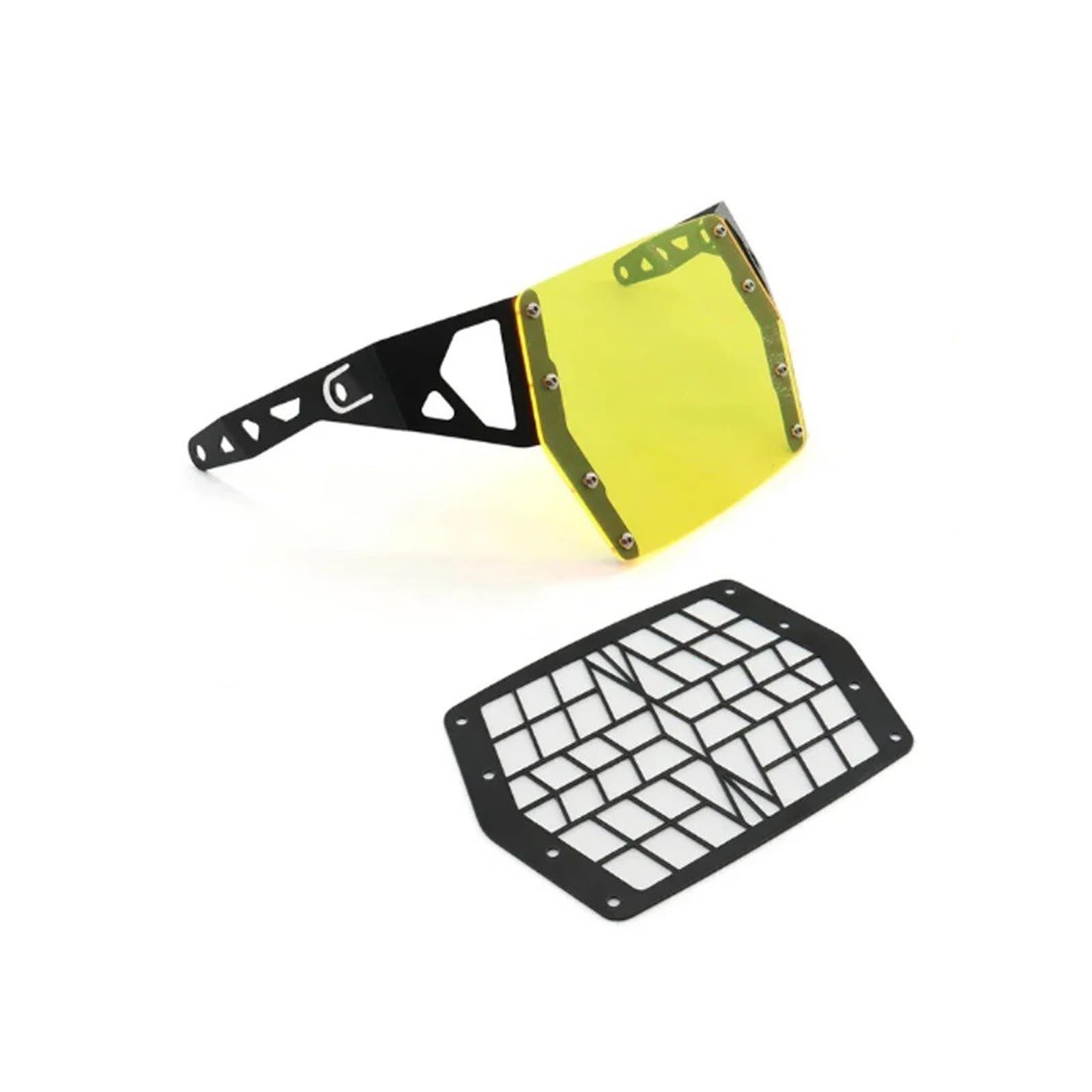 Motorrad-Scheinwerferabdeckung Für Suzuki DL 1050 Für V-Strom Für Dl1050 Für DL1050XT 19-20 Motorrad Scheinwerfer Protector Kühlergrill Wache Abdeckung Schutz Grill Scheinwerfer Abdeckung(Yellow - Gri von Ggwqoops