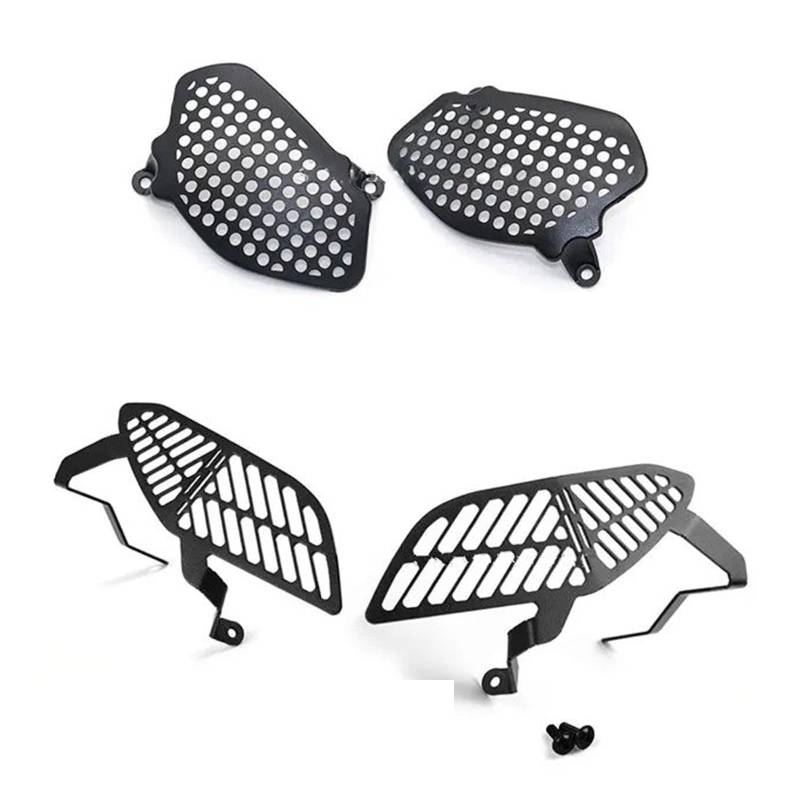 Motorrad-Scheinwerferabdeckung Für Tracer9gt 2021 2022 Scheinwerferschutz Unterkopf Licht Kühlergrillschutz Schutz Grillabdeckung Scheinwerfer Abdeckung(Upper and Lower) von Ggwqoops