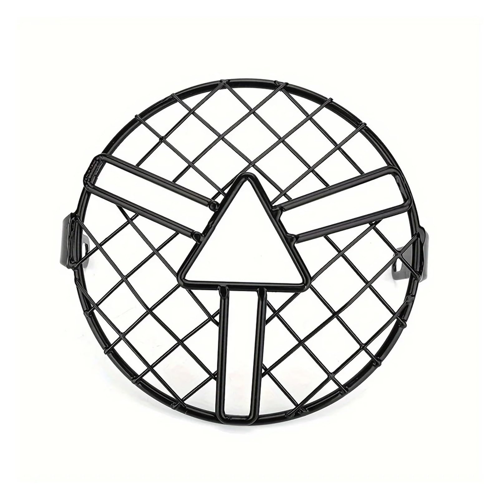 Motorrad-Scheinwerferabdeckung Motorrad Universal Schwarz Grill Scheinwerfer Protector Schutz Abdeckung Scheinwerfer Schutzhülle Scheinwerfer Abdeckung(Style 2) von Ggwqoops