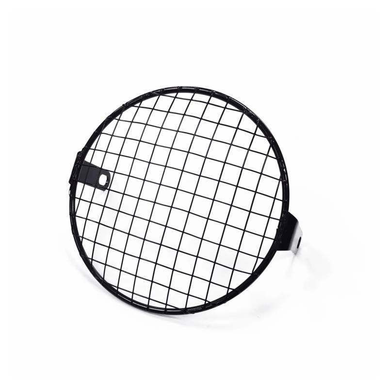 Motorrad-Scheinwerferabdeckung Motorrad Universal Vintage Scheinwerferschutz Retro Grill Licht Lampenabdeckung Scheinwerfer Abdeckung(Style 2) von Ggwqoops