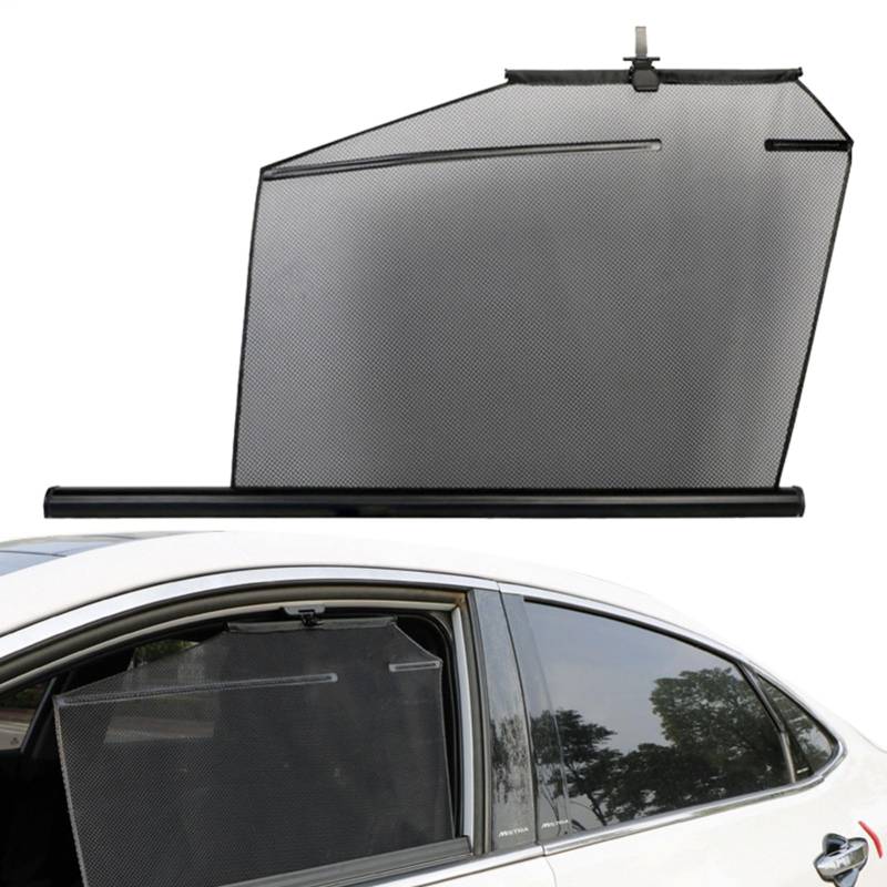 Car Sun Shade, Automatic Lifting Car Front Side Window Sunshadess, Light-Bloscking Cover for Privascy and UV Protection, Automotive Interior Accessories von Ghjkldha