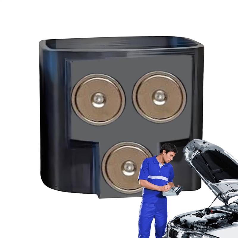 Ghjkldha Car Oil Additive Bottle Holder | Weather-Resistant Magnetic Wall Mount Oil Holder | Verssatile Automssostive Organizer Truck Bed Attachment for Mechanics von Ghjkldha