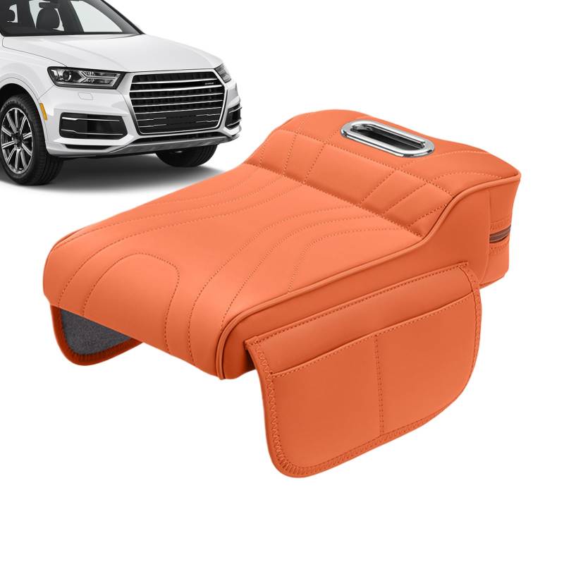 Ghjkldha Center Console, Auto Armrest Protector Pad, Console Cushion, Multifunctional Design, 13.78x8.27x3.74 Inches, Portable Compact Versatile Ideal for Most Vehicles von Ghjkldha