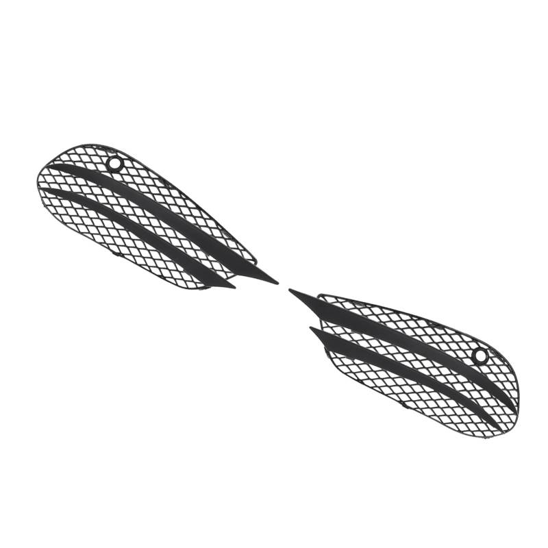 2058852523, 2058852623 Stylish Look Protective Nebel Light Mesh Kühlergrill Einsatz für C-Klasse C205 W205, AMG-Linie 2015-2018 AIR-Vent-Kühlergrillabdeckung Snap on Ersatz von Ghzste