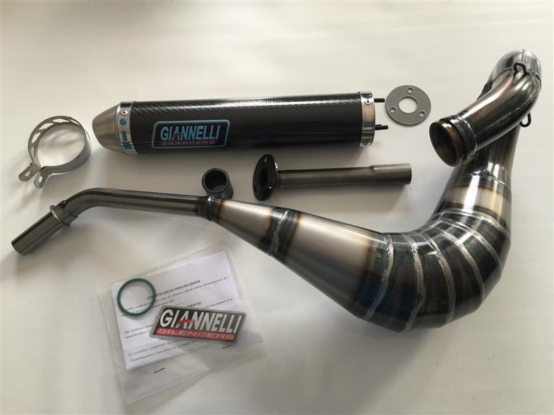 Auspuff Anlage Giannelli Carbon Husqvarna SM 125 Enduro ab Bj. 2000 Typ: H200AB +ABE Auspuff Anlage Giannelli Carbon Husqvarna SM 125 Enduro ab Bj. 2000 Typ: H200AB +ABE von Giannelli