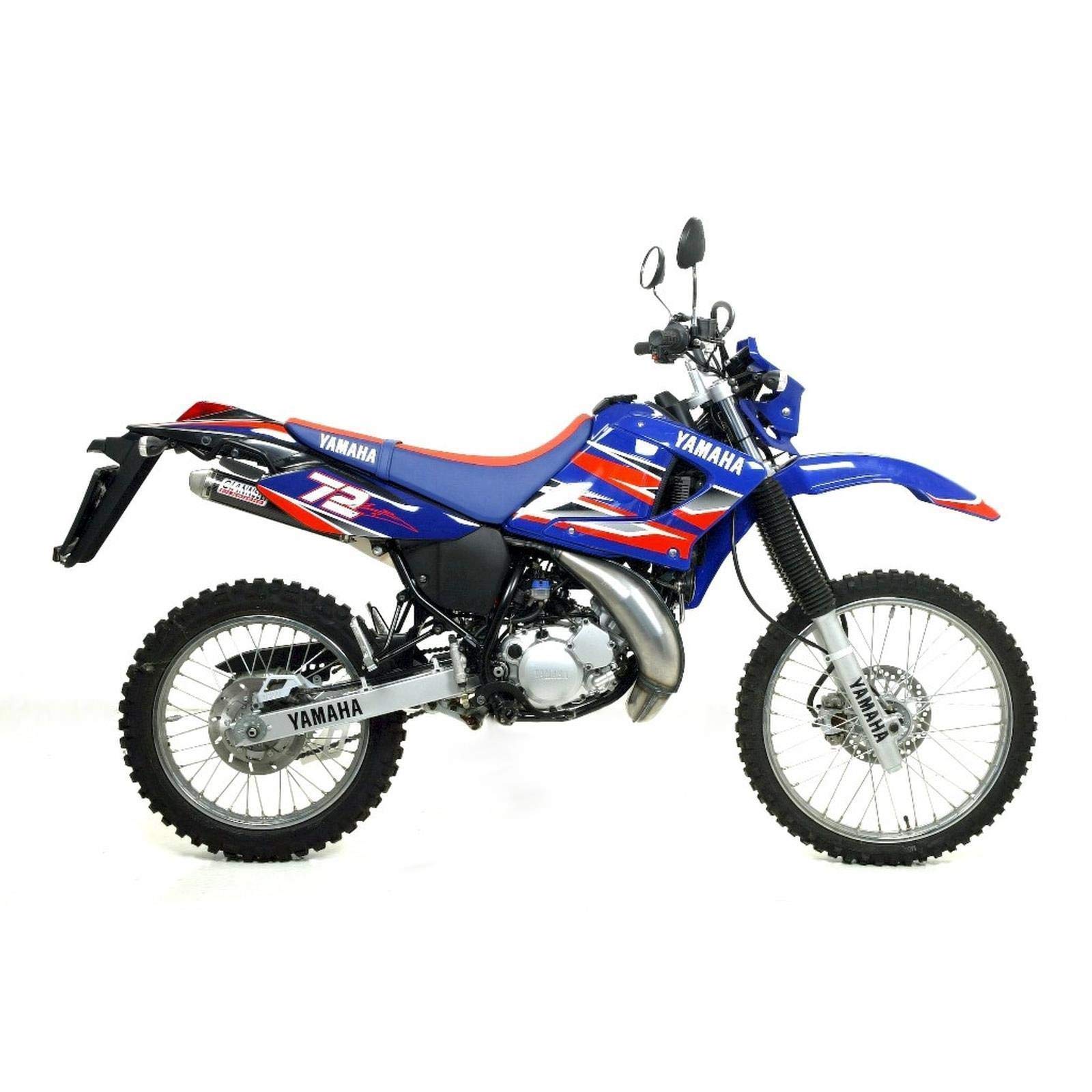 Auspuff für 125 ccm YAMAHA DT 125 R/X Bj. 04-06 Komplettanlage Carbon mit ABE GIANNELLI Auspuff für 125 ccm YAMAHA DT 125 R/X Bj. 04-06 Komplettanlage Carbon mit ABE GIANNELLI von Giannelli