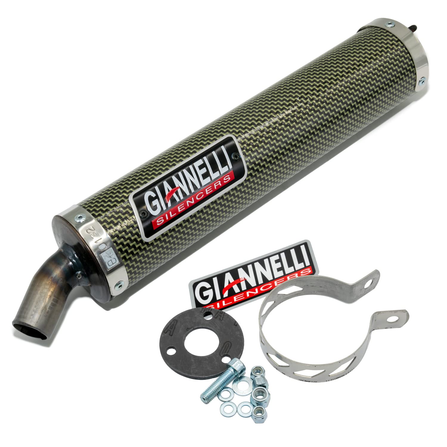 Auspuffanlage Giannelli Endtopf Kevlar mit ABE für Honda NSR 125 2T Auspuffanlage Giannelli Endtopf Kevlar mit ABE für Honda NSR 125 2T von Giannelli
