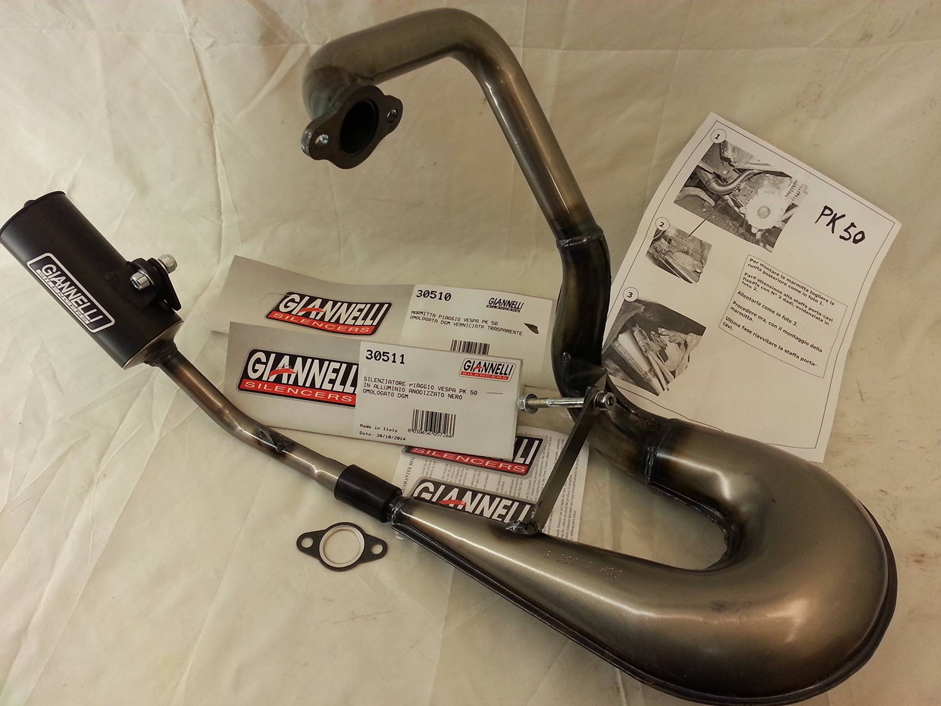 GIANNELLI PIAGGIO VESPA 50 PK - HP - XL EXHAUST GIANNELLI PIAGGIO VESPA 50 PK - HP - XL EXHAUST von Giannelli