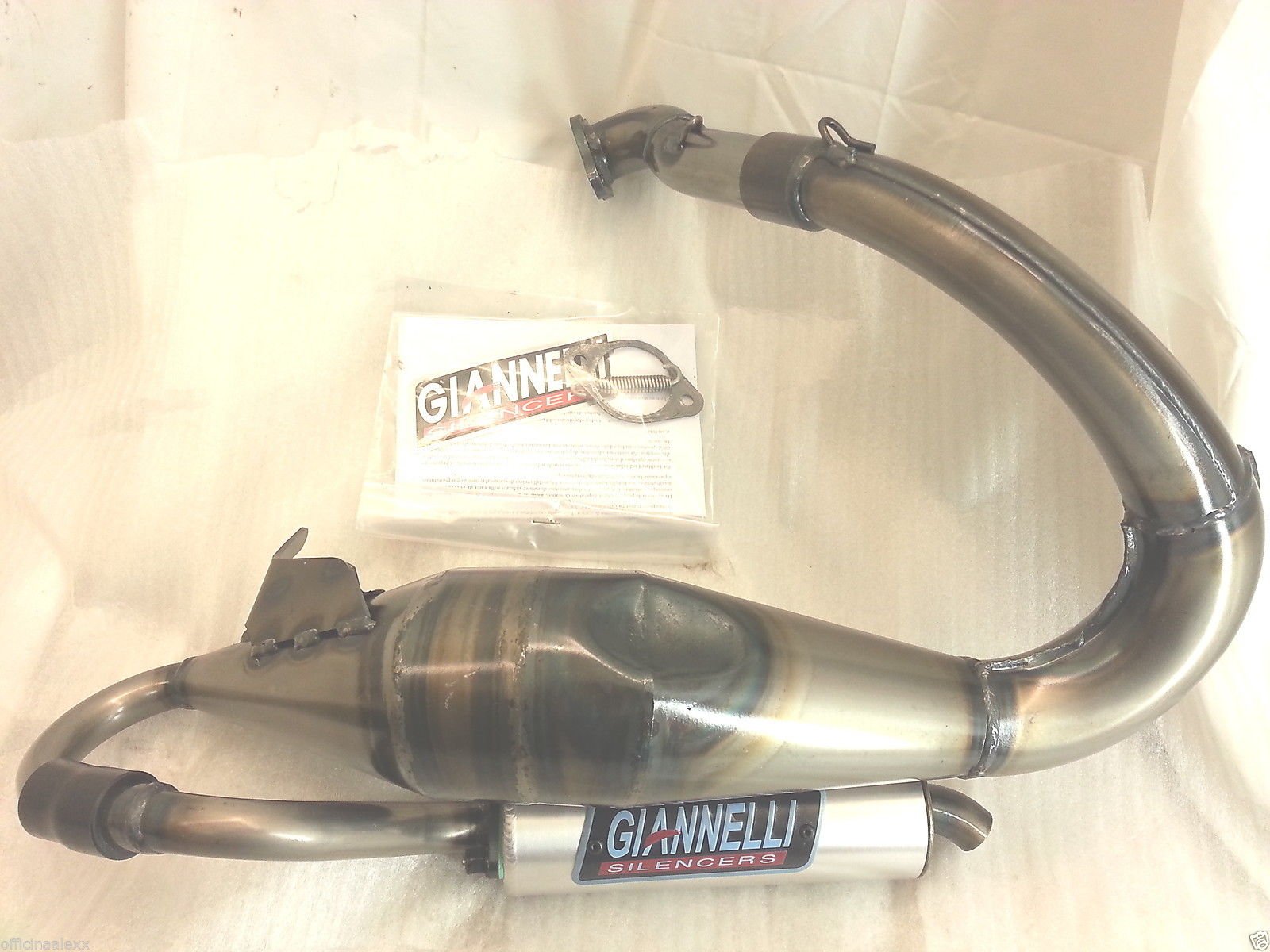 GIANNELLI PIAGGIO VESPA ET125 - SPECIAL 50 RACING EXHAUST WITH BLACK SILENCER GIANNELLI PIAGGIO VESPA ET125 - SPECIAL 50 RACING EXHAUST WITH BLACK SILENCER von Giannelli