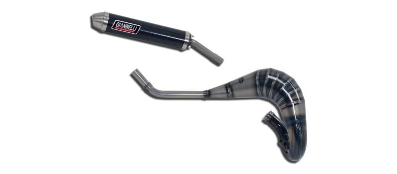 GIANNELLI VENT DERAPAGE 50/DERAPAGE 50RR 2019/2020 CARBON SILENCER WITH LINK PIPE FOR GIANN ELLI EXHAUST von Giannelli