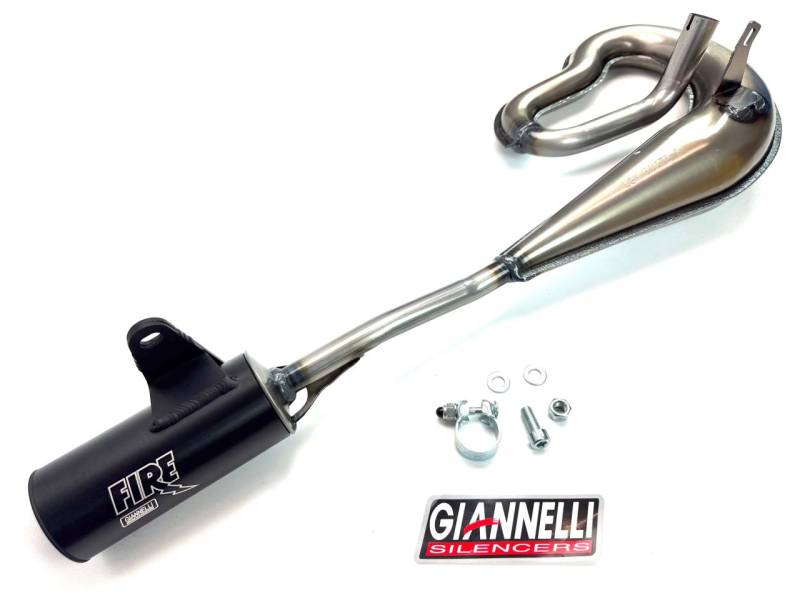 Giannelli Fire Sport Auspuff / Piaggio Si Tuning Rennschleife Schnecke von Giannelli
