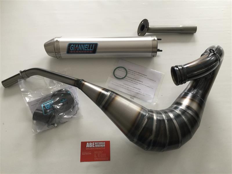 Sport Auspuff Anlage Giannelli f. Husqvarna SM 125 ab Bj. 2000 Typ: H200AB +ABE Sport Auspuff Anlage Giannelli f. Husqvarna SM 125 ab Bj. 2000 Typ: H200AB +ABE von Giannelli