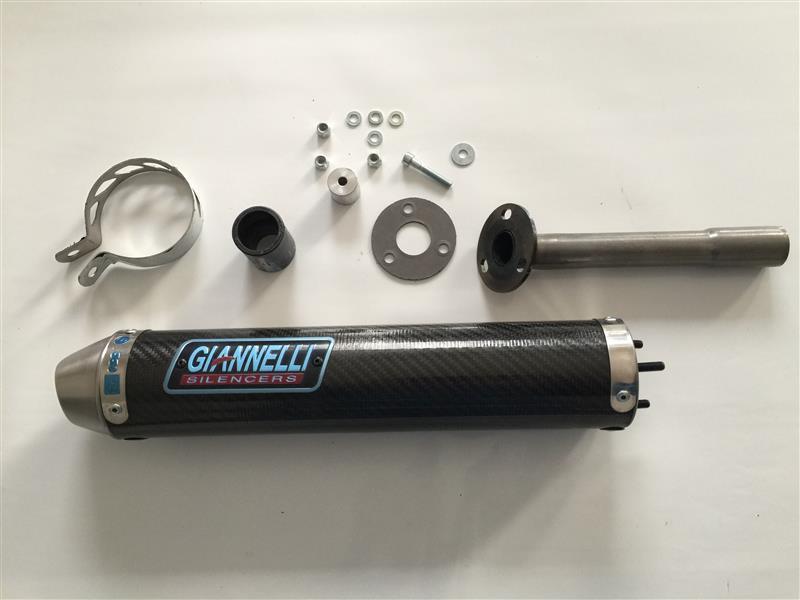 Sport Auspuff Endtopf Carbon Giannelli Husqvarna SM 125 2T ab Bj.2000 Typ:H200AB Sport Auspuff Endtopf Carbon Giannelli Husqvarna SM 125 2T ab Bj.2000 Typ:H200AB von Giannelli