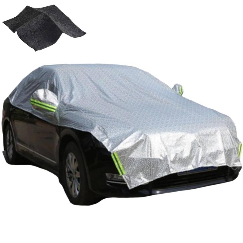 Hail Protector Car Cover, 2025 Upgraded Car Blanket for Hail, Waterproof All Weather, Outdoor Sun Rain Dust Protection, with Reflective Strips for Sedan/SUV/Mpv/Hatchback (Aluminum Film,Hatchback) von Gienslru