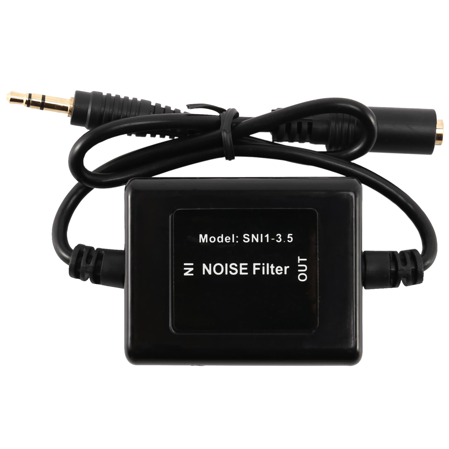 Giilayky SNI-1/3.5 Entstoerfilter Stoergeraeusche Brummfilter Massefilter Isolator 3,5 mm Schwarz Giilayky SNI-1/3.5 Entstoerfilter Stoergeraeusche Brummfilter Massefilter Isolator 3,5 mm Schwarz von Giilayky