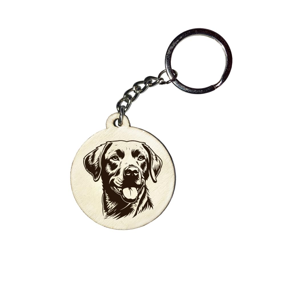 Girahlutions Holz Schlüsselanhänger Hundemarke Rund Ø 35mm Hunderasse Gravur Ihr Hund mit Name Wunschname Personalisiert Chesapeak Bay Retriever Girahlutions Holz Schlüsselanhänger Hundemarke Rund Ø 35mm Hunderasse Gravur Ihr Hund mit Name Wunschname Personalisiert Chesapeak Bay Retriever von Girahlutions