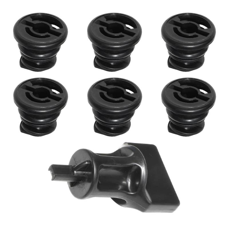 GisWell Ölablassschraube 6er Pack Set der Ölablassschraube Ölschraube mit Verschiedene Modelle für Volkswagen 1.8L 2.0L Benzinmotoren 06L103801 von GisWell