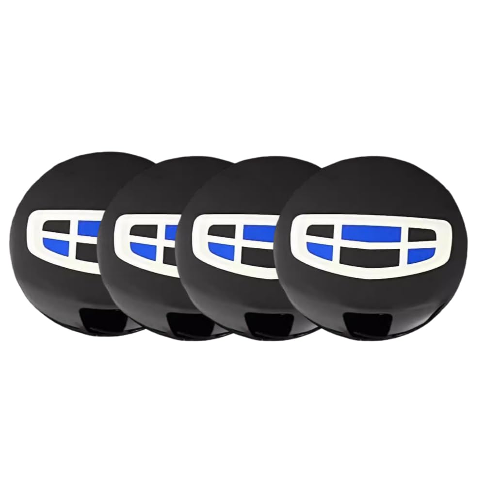4 Stück Auto Nabendeckel Aufkleber, für Geely Coolray Boyue NL3 Emgrand X7 EX7 SUV GT GC9 60MM Wasserdicht staubdicht Nabenkappen Abzeichen Felgen Auto Radnabenkappen,B 4 Stück Auto Nabendeckel Aufkleber, für Geely Coolray Boyue NL3 Emgrand X7 EX7 SUV GT GC9 60MM Wasserdicht staubdicht Nabenkappen Abzeichen Felgen Auto Radnabenkappen,B von Gisltv
