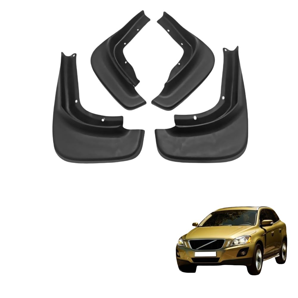 4Pcs Auto Schmutzfänger, für Volvo XC60 2008-2013 Spritzwasser wasserdicht Kotflügel Karosserie Styling Zubehör,A 4Pcs Auto Schmutzfänger, für Volvo XC60 2008-2013 Spritzwasser wasserdicht Kotflügel Karosserie Styling Zubehör,A von Gisltv