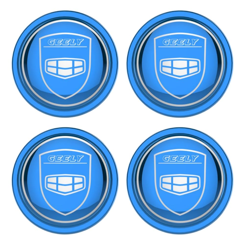 Gisltv 4 Stück Auto Nabendeckel Aufkleber, für Geely Seaview 2010-2015 60MM Wasserdicht staubdicht Nabenkappen Abzeichen Felgen Auto Radnabenkappen,D Gisltv 4 Stück Auto Nabendeckel Aufkleber, für Geely Seaview 2010-2015 60MM Wasserdicht staubdicht Nabenkappen Abzeichen Felgen Auto Radnabenkappen,D von Gisltv