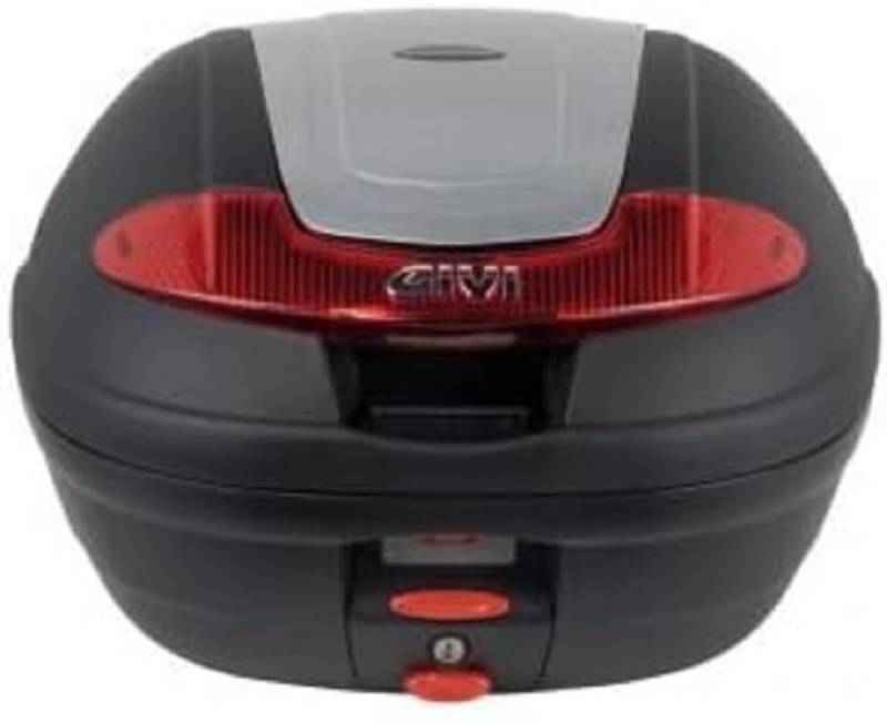 Givi E340N Vision-Monolock Topcase mit Platte, Schwarz von Givi