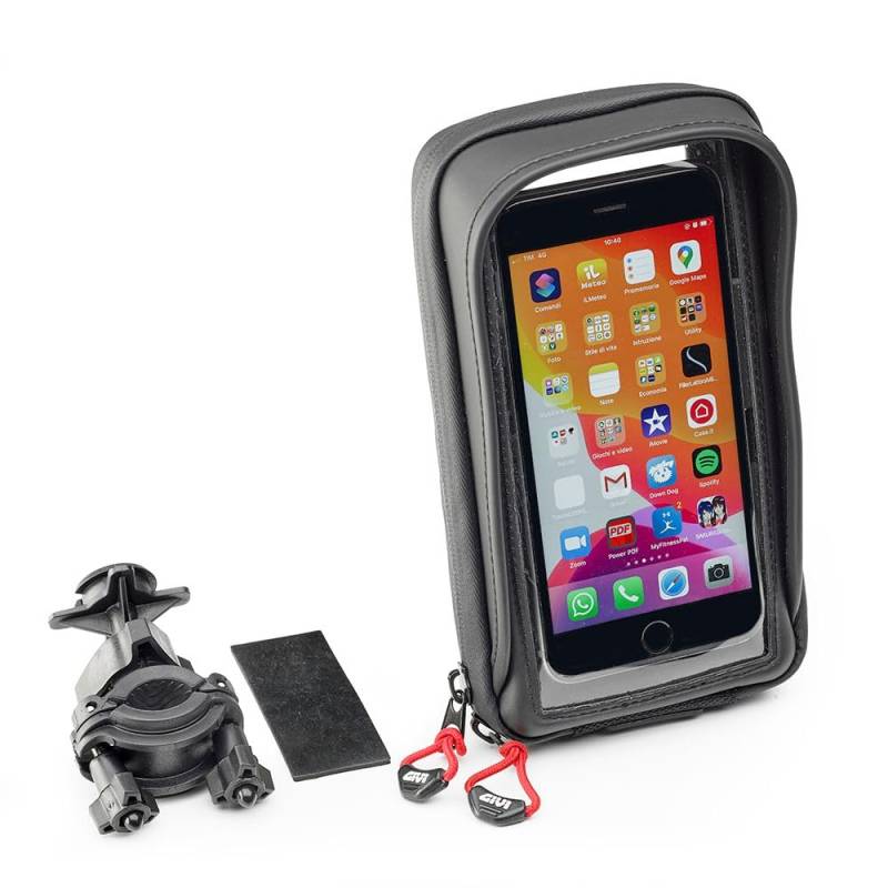 Givi S955B I-Phone 5-5S Smartphone Tasche mit Sonnenschutz, schwarz, TU EU von Givi